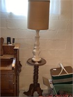 Plant Stand 35"H & Table Lamp 42"H