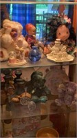 Collection of tagged dolls, bears, Precious