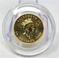 1999 Canada Half Ounce Gold