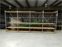 Metal and Wood Indutrial Shelf - five sets assembl