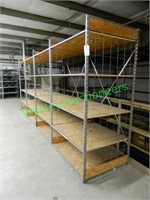 Metal and Wood Indutrial Shelf - four sets assembl