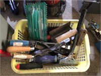 Tote of Masonry Tools