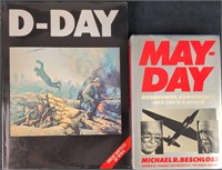 May Day And D Day Hardcover WW II Books