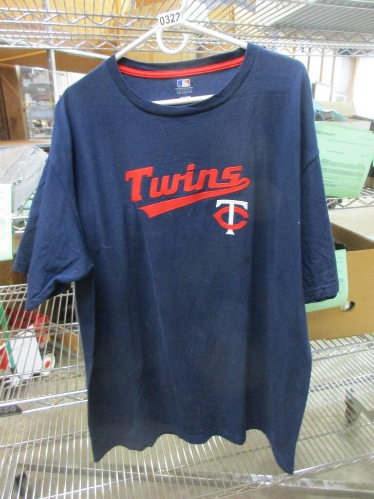 Twins tackle twill XL T-shirt