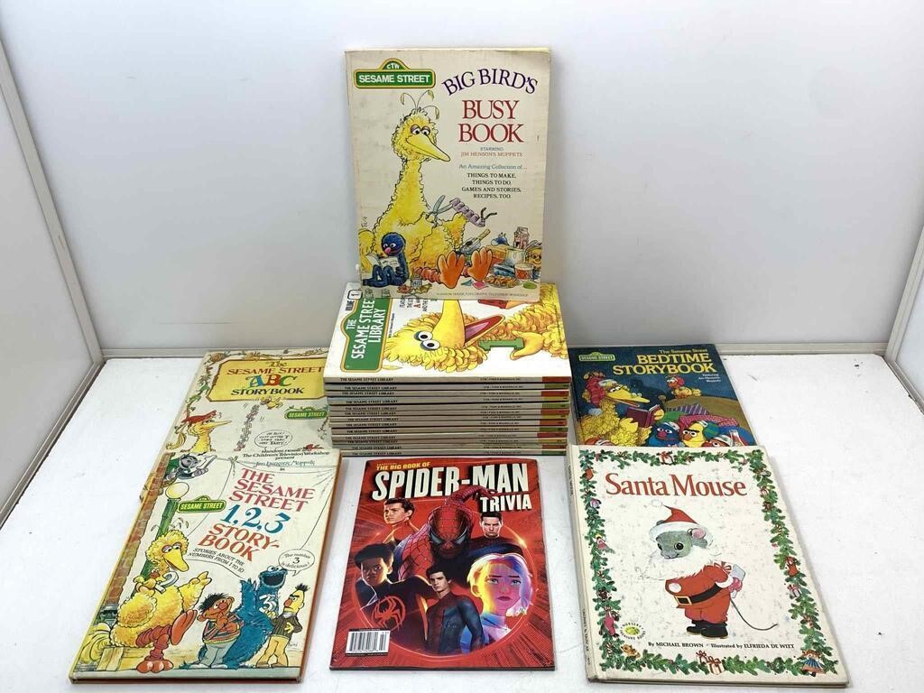 Sesame Street Children’s books including 13 Vol.