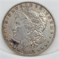 1885-P Morgan Silver Dollar - EF