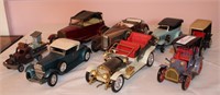 12 Die Cast Cars of Various Sizes