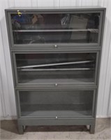 (X) Metal Lawyer's Bookcase (55"x35"x10.5")