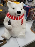 COCA COLA POLAR BEAR COOKIE JAR