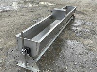 12' Stainless Steel Water Trough