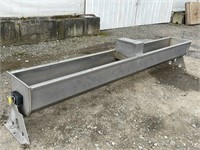 12' Stainless Steel Water Trough