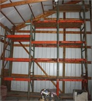 3-section pallet racking
