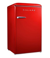 GALANZ COMPACT MINI FRIDGE (3.5CU FT) RED