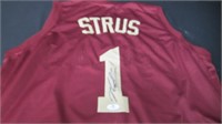 Max Strus signed basketball jersey COA