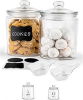 Read!! KooK Glass Containers  1/2 Gallon  Set of 2