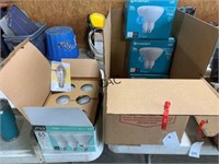 Box Lot of Asst Light Bulbs