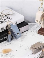 (New)3 Set Travel Bottle Keychain Holder with