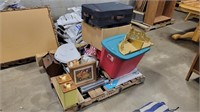 Pallet of assorted household goods