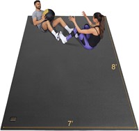 $229  Gxmmat Exercise Mat 8'x7'x7mm  Home Gym