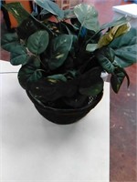 Silk potted plant