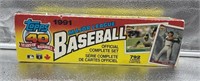 1991 Topps baseball cards