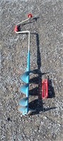 ICE FISHING AUGER 8" BLADE 4" CUTTER