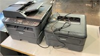 1 lot 2 Brother printers, untested