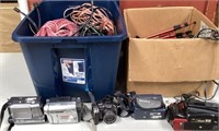 Electronics, Speaker, Wire Cords, Cameras, Etc.