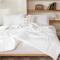 Litanika White Comforter King Size, 3 Pieces Boho