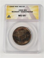 1946 Booker Washington Half Dollar