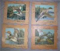 1960's Johnson Outboards Duck Plaques.