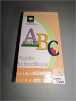 Cricut ABC Plantin Schoolbook Font Cartridge