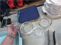 6 PYREX DISHES