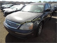 2007 Ford Five Hundred 1FAHP27167G129912 Black
