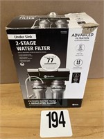 AO SMITH UNDERSINK 2-STAGE WATER FILTER