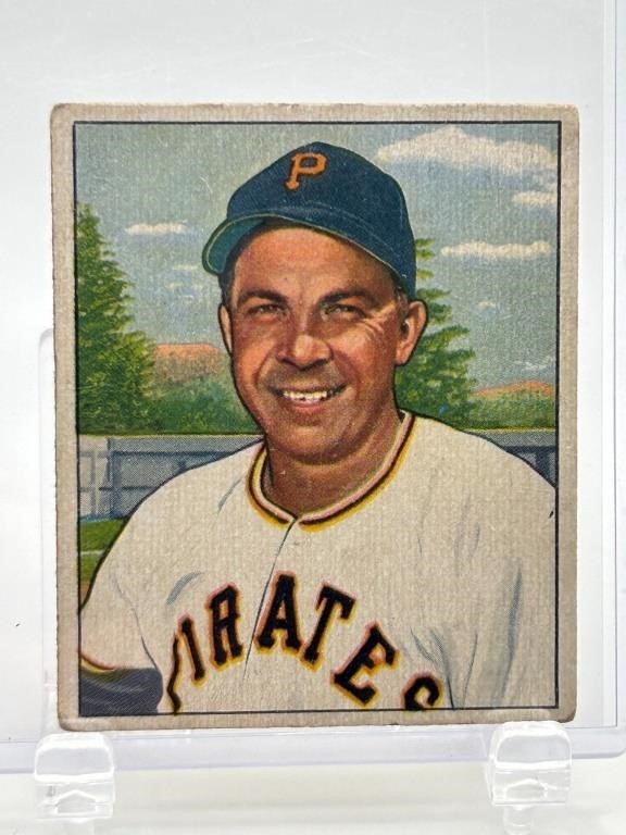 1950 Johnny Hopp Bowman Baseball Card