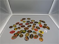 Large Metal Assortment of Placards/Buttons