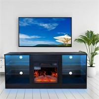 1 Fireplace TV Stand with 18 Inch Electric