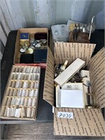 4 BOXES OF WATCHES AND PARTS