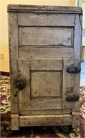 Antique Ice Box on Wheels