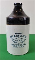 Diamond Inks Stoneware Jug - 1 Gallon
