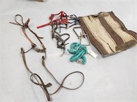 Bridle, Lead Rope, Halters, Saddle Pad