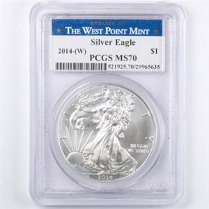 2014-(W) Silver Eagle PCGS MS70