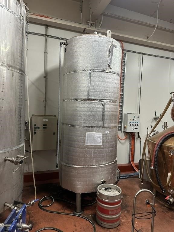 2500L Jacketed Hot Liquor Tank