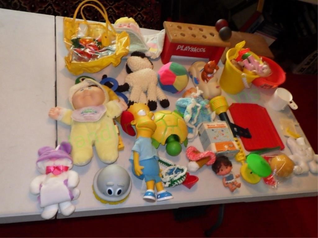 Large Tote of Miscellaneous Toys