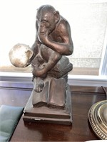 Vintage Hugo Wolfgang Rheingold Ceramic Statue