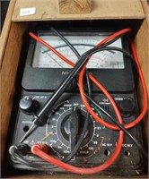 Wood Box w/Test Meter