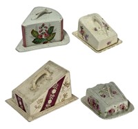 Group of 19th Century Cheese Dishes