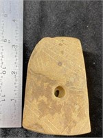 Partially Drilled Bannerstone