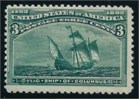 US STAMP SCOTT# 232, MNH, SCV: $97.50